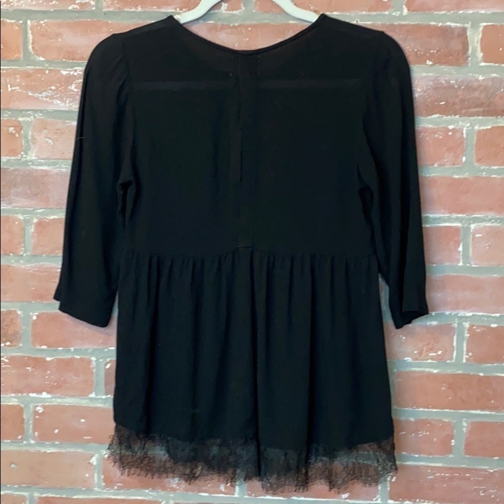 La Hearts Black lace top - Picture 4 of 8
